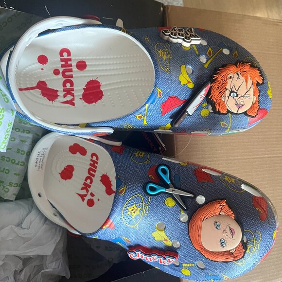 Chucky Classic Clog Crocs - Picture 1 of 4